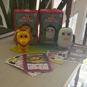 Adopt Me Lion and Penguin Toy Set